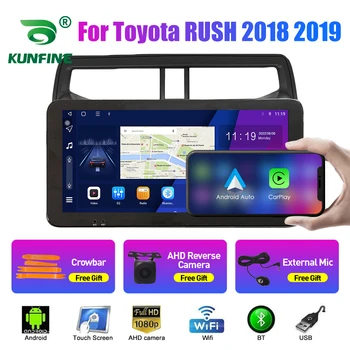 10.33 Palcový autorádia Pre Toyota RUSH 2018 2019 2Din Android Octa-Core Auto Stereo DVD Prehrávač, GPS Navigáciu QLED Obrazovke Carplay