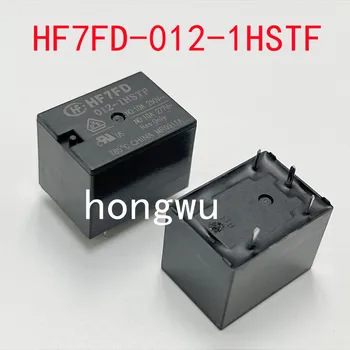 100% Originálne Nové 2KS HF7FD-012-1HSTF DC12V relé 10A 4pins