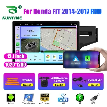 13.1 palcov autorádia Pre Honda FIT 2014-2017 RHD Auto DVD, GPS Navigácie Stereo Carplay 2 Din Strednej Multimediálne Android Auto