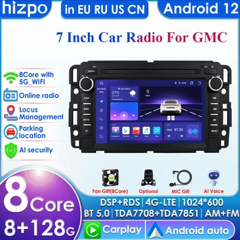 2din Android Autoradio pre Buick Enkláve GMC Yukon Chevrolet Silverado Impala Auto Rádio Multimediálny Prehrávač Videa GPS Carplay 4G