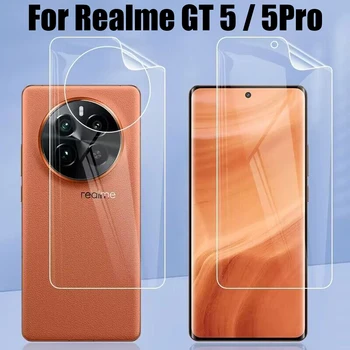 3KS Matný Hydrogel Film na Realme GT 5 Pro Screen Protector pre Realme GT5 GT5Pro 5Pro Ochranný Film Nie Sklo