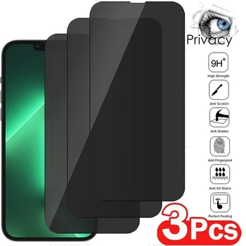 3ks Plné Pokrytie Osobných údajov Obrazovky Chrániče Pre iPhone 14/13/12 Pro Max/14 Pro/14 Plus - Uchovávať Dáta v Bezpečí a Súkromnej!