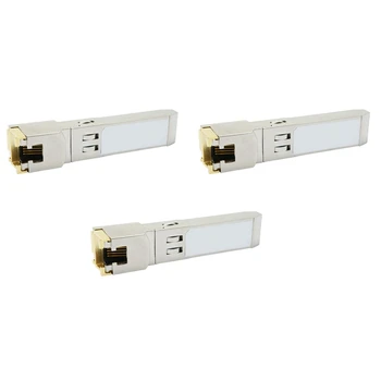 3X Gigabit RJ45 SFP Modul 10/100/1000Mbps SFP Medi RJ45 SFP Vysielač Gigabit Ethernet Switch
