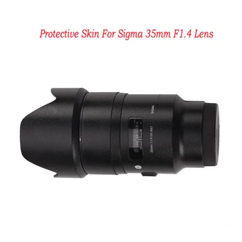 Anti-Scratch ochranné Nálepky pokožky Film pre Sigma 35 F1.4 DG ART SONY FE-Mount Objektív Fotoaparátu zákazku Kabát Zábal odtlačkový
