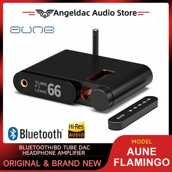 AUNE Flamingo Bluetooth/BD Trubice DAC Slúchadlový Zosilňovač USB smernice o nebezpečných LÁTKACH HiFi Bezstratové Digitálne Audio Dekodér Pre Domáce Audio AV Prijímače