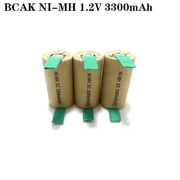 BCAK 1-20PCS Vysoká Kvalita SC Batérie 1.2 V 3300mah Nabíjateľná Batéria s názvom Power Nástroj Batérie, Elektrický Skrutkovač, Vŕtačku