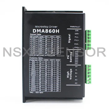 DMA860H Krok Ovládač DSP Microstep Ovládač AC18~80V DC24-80V 2 Fáza