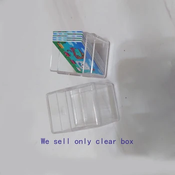 Jasné, plastové okno Pre Prepínanie NS amiibo mini card crystal box priehľadný úložný box shell