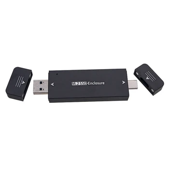 M. 2 SSD-Príloha USB 3.1 Typ C Pevného Disku Krytu Externý Pevný Disk Krytu Prípade 2230 2242 Pre Windows /Linux