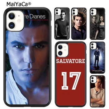 MaiYaCa na Vampire Diáre Stefan Salvatore Telefón puzdro Pre iPhone 15 SE2020 6 7 8 plus XR XS 11 12 mini 13 14 pro max coque