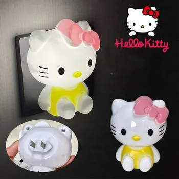 Sanrio Hello Kitty Nočného Roztomilé Deti, Hračky, detský Izba Dekor Anime Domova Lampa Dievčatá Spálňa Osvetlenie Narodeninám