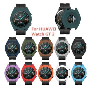 Silikónové Ochranné puzdro pre Huawei Sledovať GT 2 Smartwatch Mäkké TPU Úplné Pokrytie Sledovať Prípade Shell Rám Nárazník pre Huawei GT 46 mm