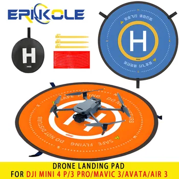 Skladacia Drone Spustenie Mat pre DJI Mavic 3/Avata/Vzduch 3/MINI 4 Pro/3 Pro Drone Vonkajšie Trávy Koordinovať Landing Pad Príslušenstvo