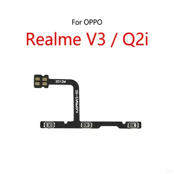 Tlačidlo Power Prepínač Hlasitosti, Mute On / Off Flex Kábel Pre OPPO Realme V3 / Q2i