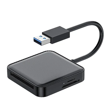 USB 3.0 SD Čítačka Kariet 4 V 1 Viacero PANI POROV.TF.Čítačky na Karty SD Adaptér, Počítač, Notebook PC Pre Android OS Windows Trvanlivé
