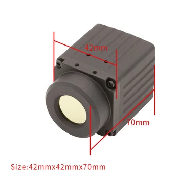 Vozidlo Anti Fog Termálne Kamery Auto Nočné Videnie Fotoaparát Vodotesný IP67 Infračervené Tepelné Zobrazovacie Kamery, Vyhnúť sa Prekážkam Systém