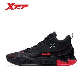 Xtep SHARK1.0 pánske basketbalové topánky anti-slip na tlmenie nárazov športové topánky pánske anti-vplyv basketbal oblasti obuvi.