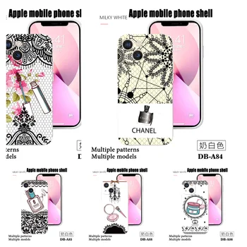 Zaujímavé Ženské Zviera Vhodné pre Apple 11 Prispôsobené Osobné Telefón Prípade iPhone 14plus Roztomilé Mäkké Ochranné puzdro