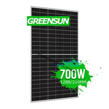 20000 W Veľkú Silu Solárny Panel 700W es 680W 690W 1000W Mono Čína 