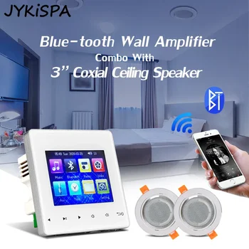 Bluetooth Stenu Zosilňovač Android Smart Home Theater Zvuku Stereofónny Zvuk Hudby Panel PA Systém Stropný Reproduktor pre Obývacia Izba