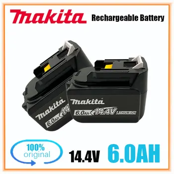 Makita 3.0 4.0 AH Ah 5.0 AH 6.0 Ah 14,4 V nabíjateľnú batériu, LED indikátor pre BL1430 BL1415 BL1440 196875-4 194558-0 195444-8