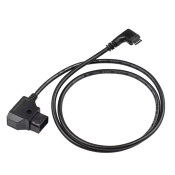 Univerzálny DTAP na USB C Napájací Kábel, Nabíjací Kábel Drôt pre Kamery a Zariadenia
